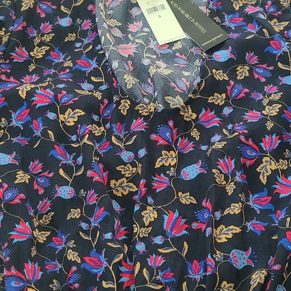 Banana Republic Floral Long Sleeve Dress - Picture 6 of 7